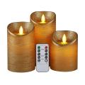 Led Flameless Candle Lights Remote Flickering Candles Battery Powered