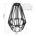 3 Pcs Iron Bulb Guard Lamp Cage, Ceiling Fan and Light Bulb Covers