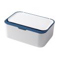 Dust-proof Tissue Box / Storage Box Blue