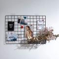 Grid Wall Shelves Basket with Hooks,bookshelf,display Shelf