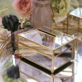 Luxury European Style Practical Mirror Glass Tissue Box - M