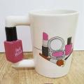 Ceramic Mugs Girl Tools Beauty Kit Specials Nail Polish for Women