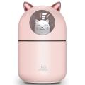 Cute Cat Cool Mist Humidifier for Home,cat Night Light Essential Pink