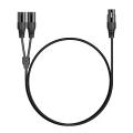 Xlr Splitter Cable 3-pin 1 Xlr Male to Dual Xlr 2 Female Patch Cable