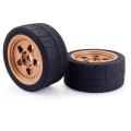 Zd 2pcs 109x51mm Wheel Tires Tyre 17mm Hex for 1/7 Zd Racing Rc Car