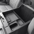 For 2014-2019 2020 Toyota Tundra Armrest Storage Box Tray Glove Box