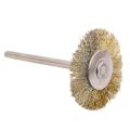 45pcs Copper Wire Brush Wheel Sanding Accessories for Rotary Grinder