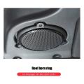 Car Roof Speaker Cover Trim Ring Interior Accessories (carbon Fiber)