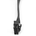 Pci Express 8pin to Dual 6+2pin Power Supply Cable for Corsair Rm1000