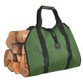 Moocy Supersized Canvas Firewood Wood Carrier Bag Camping Canvas Bag