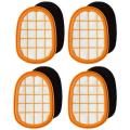 4 Pack Fc5005/01 Replacement Filter Set Accessories for Philips
