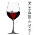 Creative Built-in Shark Red Wine Glass for Anniversary and Wedding