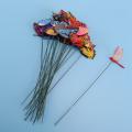 20 Pieces Garden Butterflies Stakes and 4 Pieces Dragonflies Stakes