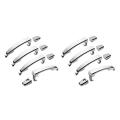 4pcs Chrome Abs Door Outer Handle Covers for Chevrolet Captiva