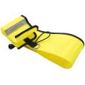 1m Scuba Diving Inflatable Float Signal Tube Sausage,yellow