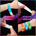 600pcs Waterproof Hand Bands Neon Wrist Bands for Events Concert