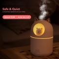 Cute Cat Cool Mist Humidifier for Home,cat Night Light Essential Pink