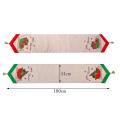 Merry Christmas Table Runner for Holiday Table Decorations, Dinners,a