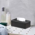 Leather Tissue Box Cover, Modern Napkin Storage Box, Car Towel Box