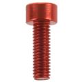 1 Pair Bike Water Bottle Cage Bolts M5 Aluminium Alloy Red