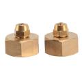 2 Pack Garden Hose Adapter,3/4 Inch Female Thread to 1/4 Inch Tube