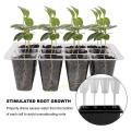 10 Pack Seed Starter Trays Plant Germination Kits with Dome and Base