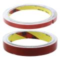 Strong Permanent Double Sided Foam Tape Roll, Red 8mm*3m