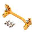 1 Pcs Metal Steering Cylinder Mounting Block for Wltoys A94,yellow