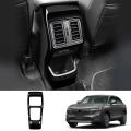 Car Glossy Black Rear Vent Outlet Frame for Honda Vezel Hrv 2021 2022