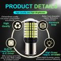 5pcs Led Bulbs 1156 Ba15s P21w 180degrees Led 144smd