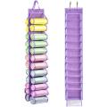 Vinyl Roll Holder Wall Mount Craft Vinyl Storage Rack-purple