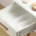 1 Set White Drawer Organizer Storage Box Case for Utensil Cosmetic