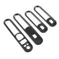 Car Glossy Black Window Glass Lift Button Switch Cover Trim Door