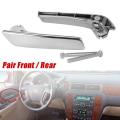 1 Pair Inner Door Handle Front for 2007-2013 Chevy Gmc Cadillac