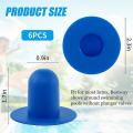 8 Pcs Above Ground Swimming Pool Plugs for Intex & for Bestway