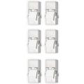 Cat6a Network Cable Coupler (pack Of 6) - Cat6a Keystone Module