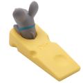 Cartoon Silicone Door Stopper Toys for Children Baby Home -gray