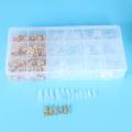 300pcs Male and Female Cable Connector Set,with Case (2.8/4.8/6.3 Mm)