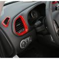 Air Conditioning Vent Interior for Jeep Renegade 2016-2018 (red)