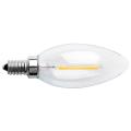 E12 2w Edison Candle Flame Filament Led Light Bulb Lamp 10*3.5cm