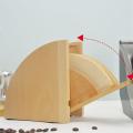 Hand-drip Coffee Filter Paper Holder with V60 Tapered Storage Rack