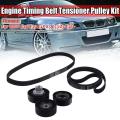 1 Set Car Engine Timing Belt Tensioner Pulley Kit for Bmw E46 E39 E38