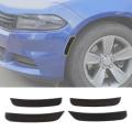 4pcs Car Wheel Eyebrow Light Cover Trim for Dodge Charger 2015-2020