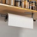 2-piece Paper Towel Rack-wall-mounted Self-adhesive Towel Rack