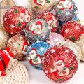 Christmas Tree Balls Small Bauble Hanging Home Party Ornament ,white