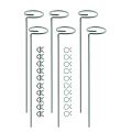 6pack 15.8in Plant Support Stakes,for Amaryllis,orchid,lily, Tomatoes