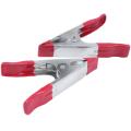 10pcs 4 Inch Metal Heavy Duty Spring Clamps Crocodile Clip Red Tools