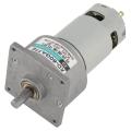 35w Dc Gear Speed Adjustable Large Torque Motor Cw/ccw(24v 50rpm)