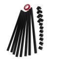 One-cord Channel Cable Concealer Cmc-03 125 Inch Cable Kit(black)