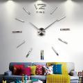 Acrylic Mirrored Wall Clock Decoration Diy Clock Mirror Decoration 5